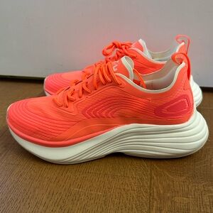 NIB APL Streamline Sneakers Womens Size 8 Laser Red Pristine White Sz 8